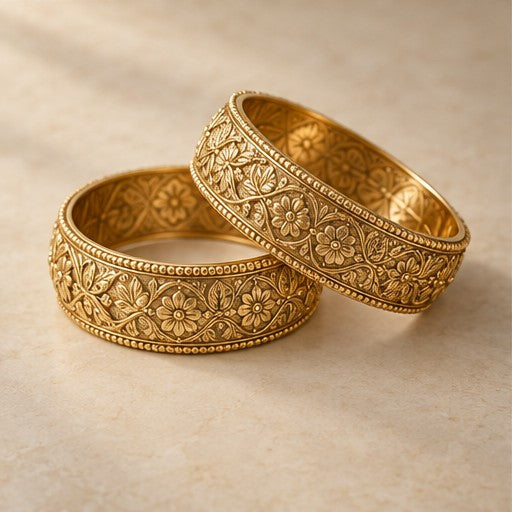 Zar Engraved Kangan
